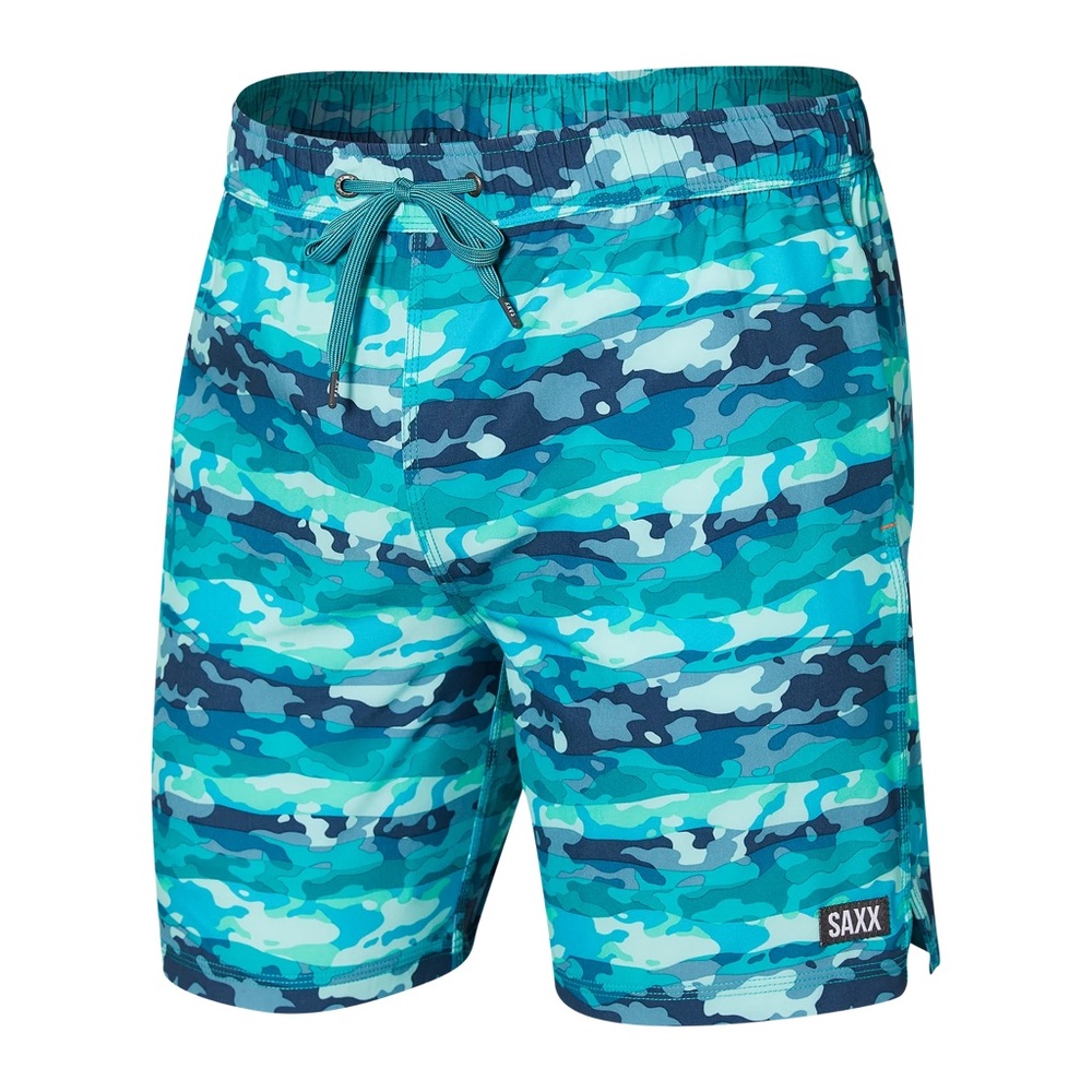 Saxx Mens Oh Buoy 2N1 Volley 7” Shorts Size Medium